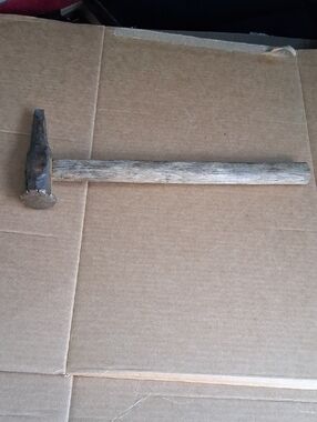 Vintage Blacksmith Hammer And Cold Chisel    Combination RARE!!!
